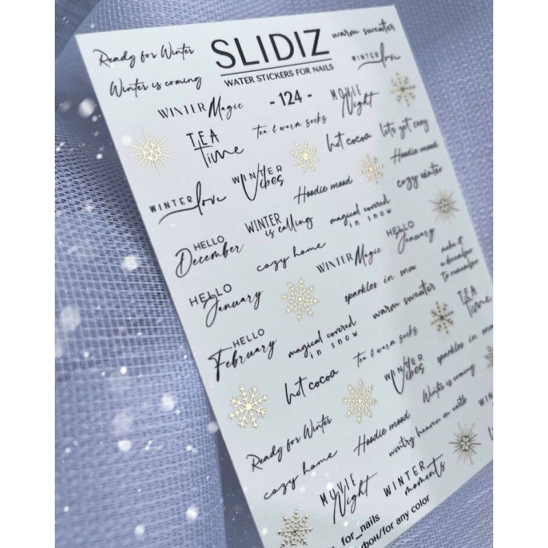 Wodne naklejki SLIDIZ -124 Wodne naklejki SLIDIZ -124