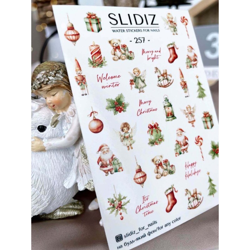 Wodne naklejki SLIDIZ -257 Wodne naklejki SLIDIZ -257