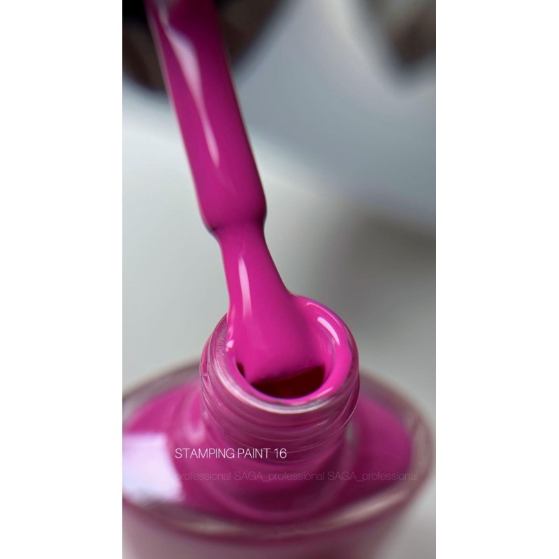 SAGA Professional Stamping paint 16, 8ml SAGA Professional Stamping paint 16, 8ml