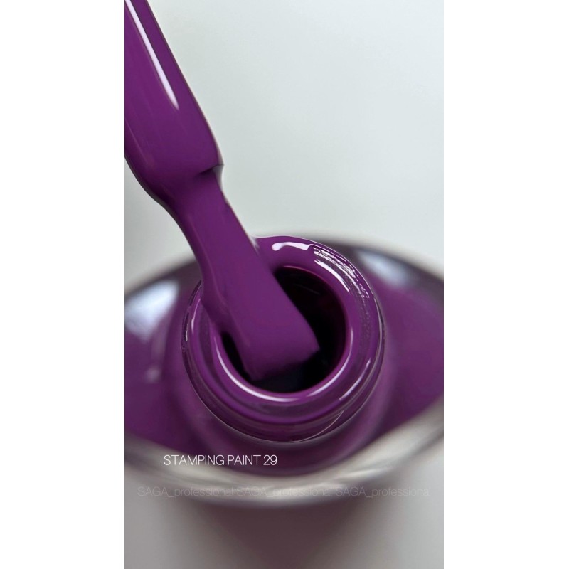 SAGA Professional Stamping paint 29, 8ml SAGA Professional Stamping paint 29, 8ml