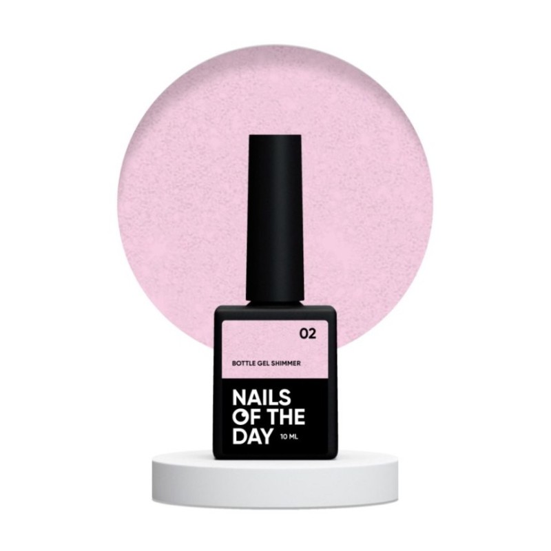 NAILSOFTHEDAY Bottle gel shimmer 02, 10 ml NAILSOFTHEDAY Bottle gel shimmer 02, 10 ml