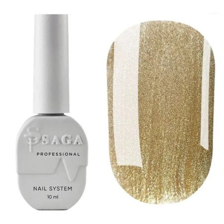 SAGA Professional Amber Cat 1 – Lakier hybrydowy Cat Eye 10ml