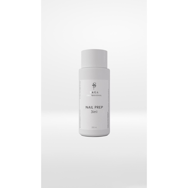 SAGA Professional Nail Prep 3 w 1, 200ml SAGA Professional Nail Prep 3 w 1, 200ml