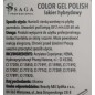 SAGA Color Gel Polish 05, 10ml