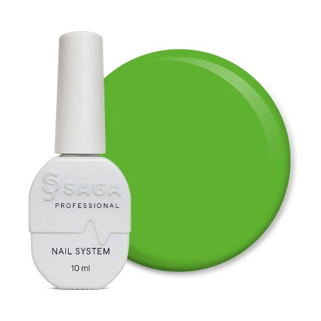 Saga Color Gel Polish 14 – Intensywny lakier hybrydowy kryjący w jedne