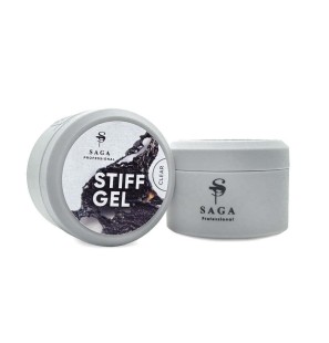 Saga Stiff Gel 15 ml – Twardy Żel Galaretka do Przedłużania i Wzmocnie