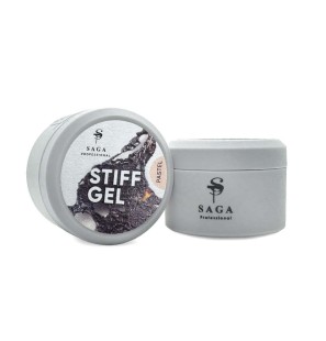 Saga Stiff Gel Pastel 15 ml – Twardy Żel Galaretka w Pastelowym Odcien