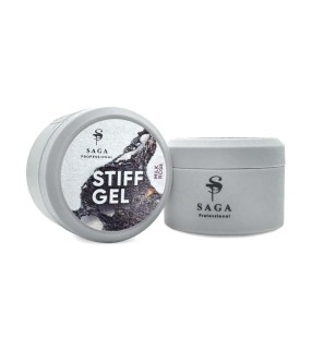 SAGA Stiff Gel Milk Rose 15 ml – Twardy Żel Galaretka Mleczno-Różowy