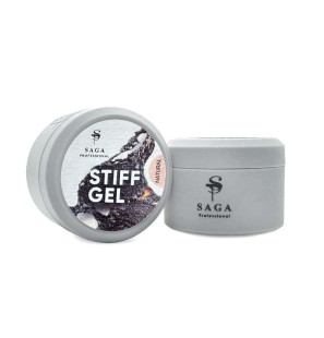 SAGA Stiff Gel Natural 15 ml – Twardy Żel Galaretka w Naturalnym Odcie