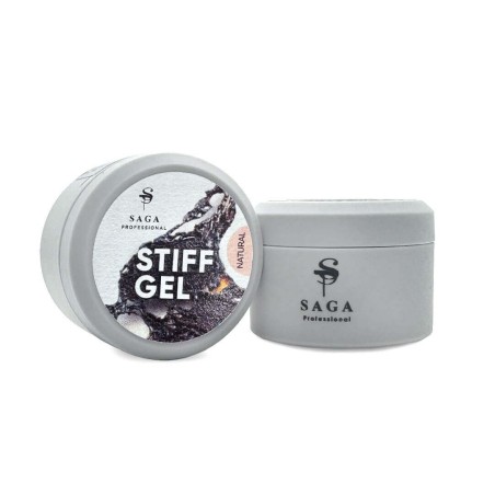 SAGA Stiff Gel Natural 15 ml – Twardy Żel Galaretka w Naturalnym Odcie