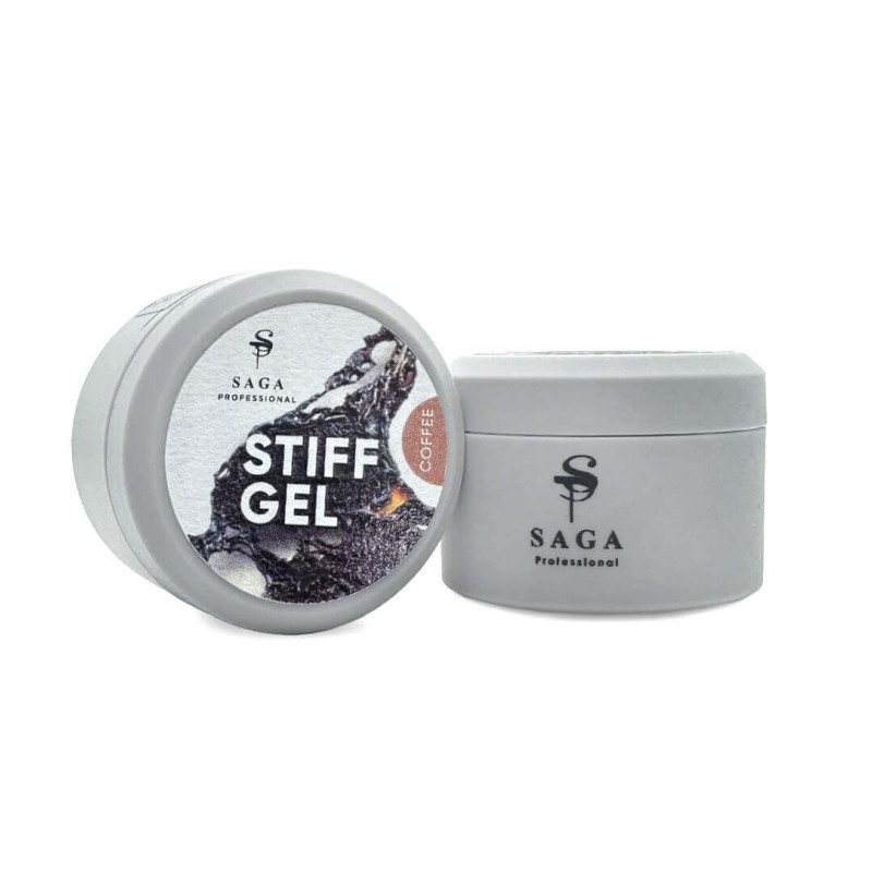 SAGA Stiff Gel Coffee 15 ml