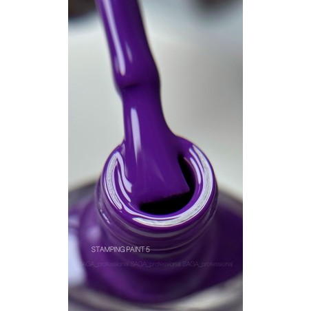 SAGA Stamping Paint 05 – Fioletowy lakier do stempli 8 ml