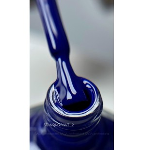 SAGA Stamping Paint 12 – Granatowy lakier do stempli 8 ml