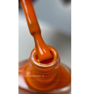 SAGA Stamping Paint 14 – Ceglany lakier do stempli 8 ml