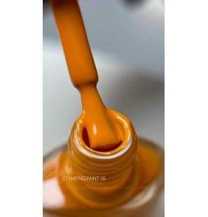 SAGA Stamping Paint 15 – Musztardowy lakier do stempli 8 ml
