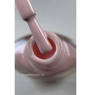 SAGA Professional Stamping Paint 24 – Jasnoróżowy 8 ml