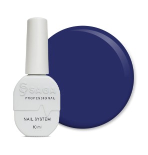 SAGA Color Gel Polish 28 – Ciemny Granatowy Lakier Hybrydowy 10 ml