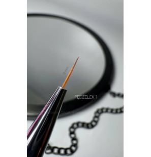 SAGA Nail Brush Liner 9 mm – Pędzelek do zdobień paznokci