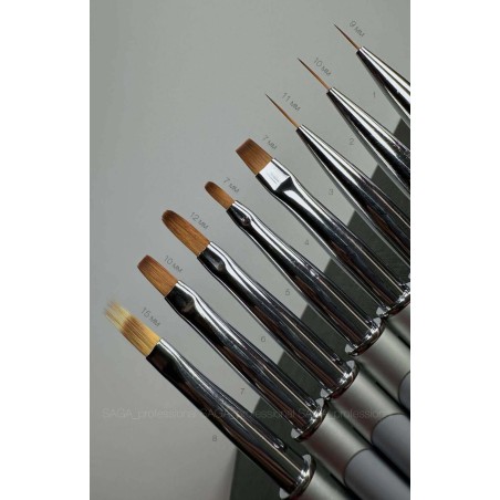 SAGA Nail brush 01, 9mm