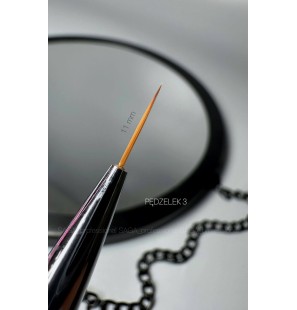 SAGA Nail Brush Liner 11 mm – Pędzelek do zdobień paznokci