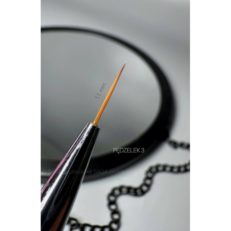 SAGA Nail brush 03, 11mm SAGA Nail brush 03, 11mm
