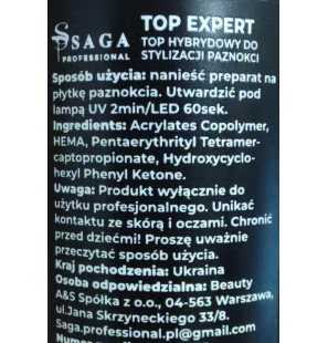 SAGA Professional Top expert , 15ml