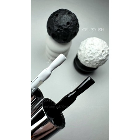 SAGA Professional Gel Polish White, 10ml
