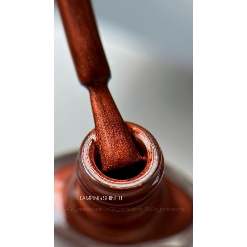 SAGA Stamping Paint Shine 08, 8 ml