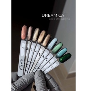 SAGA Dream Cat 06 – lakier hybrydowy kocie oko 10ml