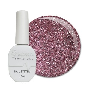 SAGA Professional Fiery Gel 04 - Błyszczący Lakier Hybrydowy 9ml