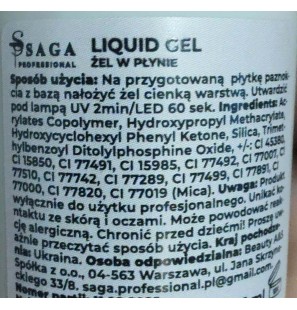 SAGA Professional Liquid Gel 44, 15ml