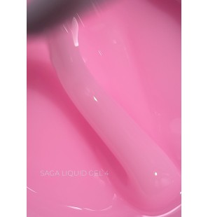 SAGA Liquid Gel 04 – Różowy Żel Budujący 30 ml