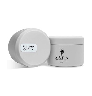 SAGA Professional Builder Veil 07, 30ml – Żel Budujący do Paznokci