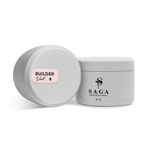 SAGA Professional Builder Veil 08, 30ml – Żel budujący do paznokci