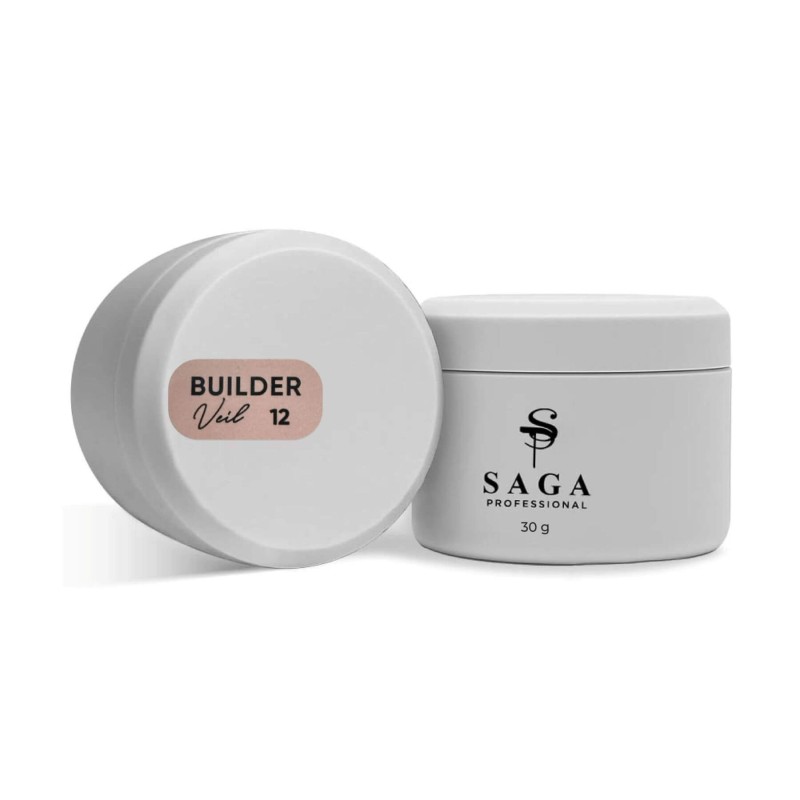 SAGA Professional Builder Gel Veil 12, 30ml SAGA Professional Builder Gel Veil 12, 30ml
