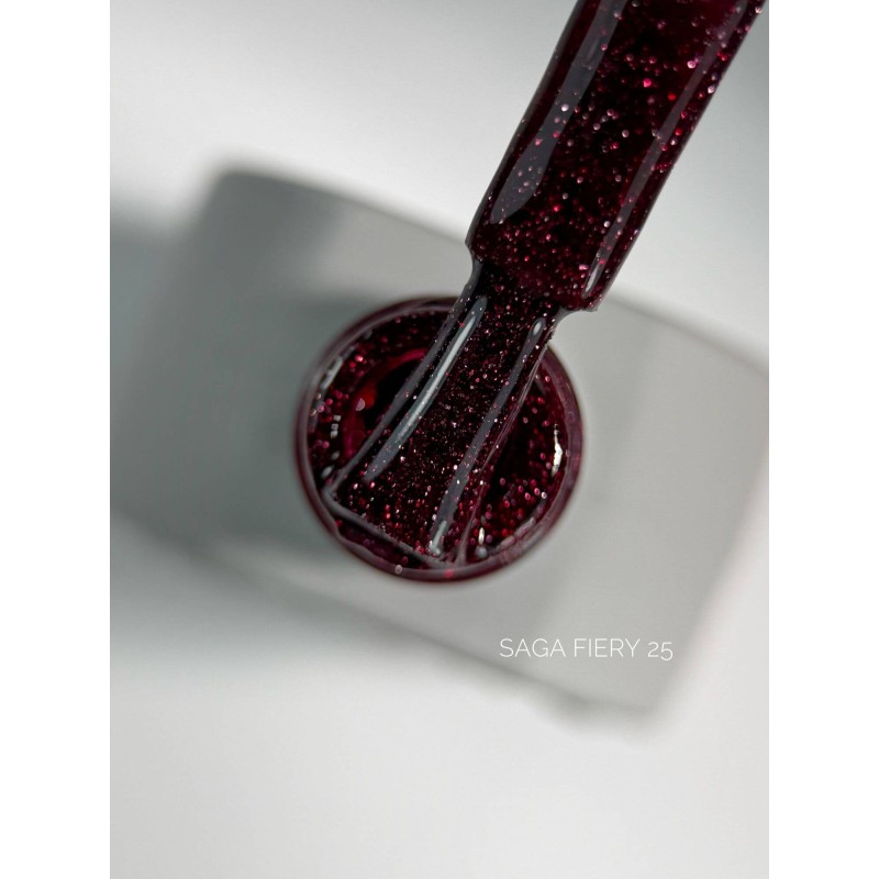 SAGA Professional Fiery gel 25, 10ml SAGA Professional Fiery gel 25, 10ml