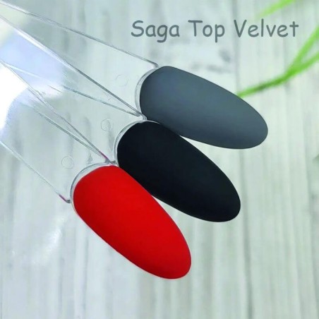 SAGA Top Velvel, matowy top, 10 ml
