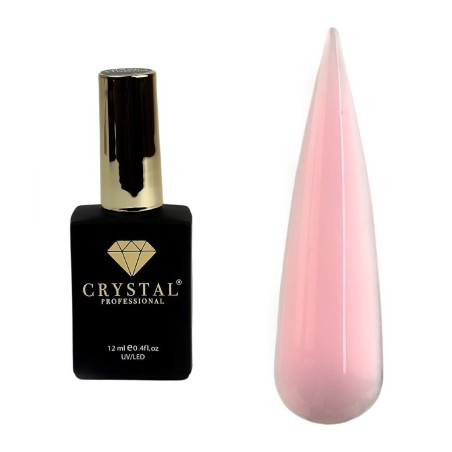Crystal Top Pink 12 ml – Kamuflujący Różowy Top | Maskuje Niedoskonało