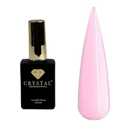 Crystal Base Color 03 12 ml – Delikatna Różowa Baza Hybrydowa