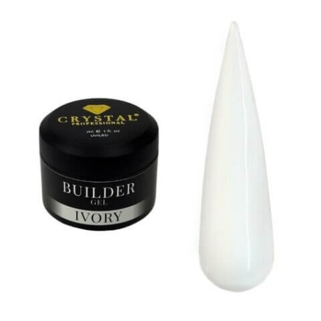 Crystal Builder Gel Ivory 30 ml – Żel Budujący