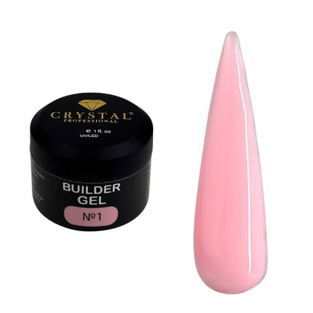 Crystal Builder Gel 01, 30 ml