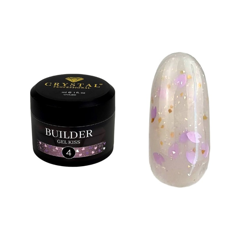 Crystal Builder Gel Kiss 04, 30ml