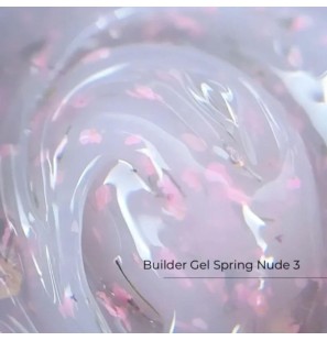 Crystal Builder Gel Spring Nude 03 30ml | Żel UV/LED