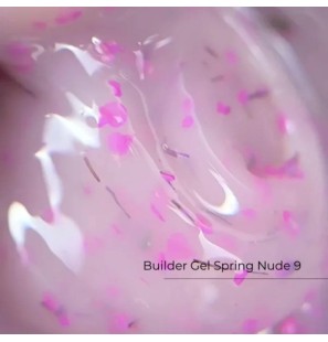 Crystal Builder Gel Spring Nude 09 – Jasny róż 30ml