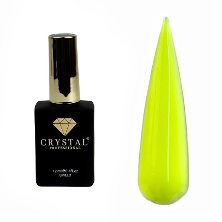 Crystal Acryl Gel Neon 01 12 ml – Żółty Liquid Akrylożel UV/LED