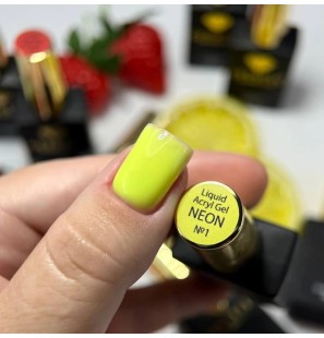 Crystal Acryl Gel Neon 01, 12 ml