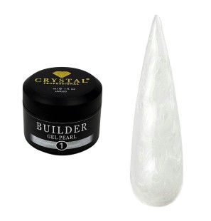 Crystal Builder Pearl 01 12 ml – Mleczny Perłowy Żel Budujący
