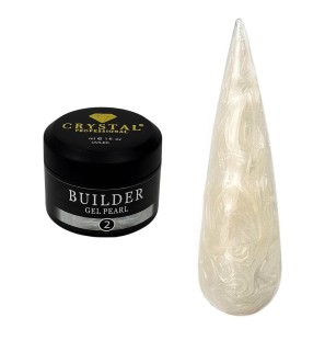 Crystal Builder Pearl 02 15 ml – Perłowy Żel Szampański