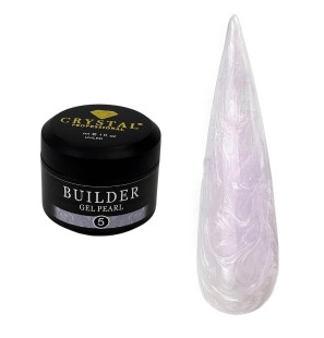 Crystal Builder Pearl 03 15 ml – Mleczno-Fioletowy Żel Perłowy