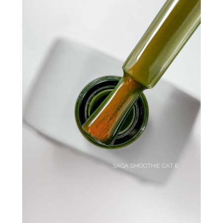Saga Smoothie  Cat Eye – Lakier Hybrydowy Mango